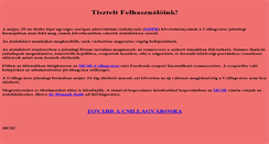 Desktop Screenshot of csillagvaros.hu